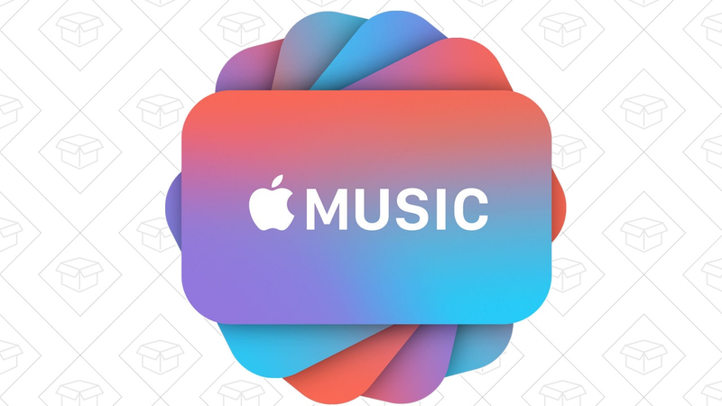 Apple Music 12 Month Membership, $94. Discount shown at checkout.
